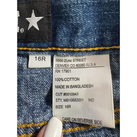 CINCH Jeans Youth Size 16R Regular Boys Denim Relaxed Loose Fit Western - Picture 7 of 9